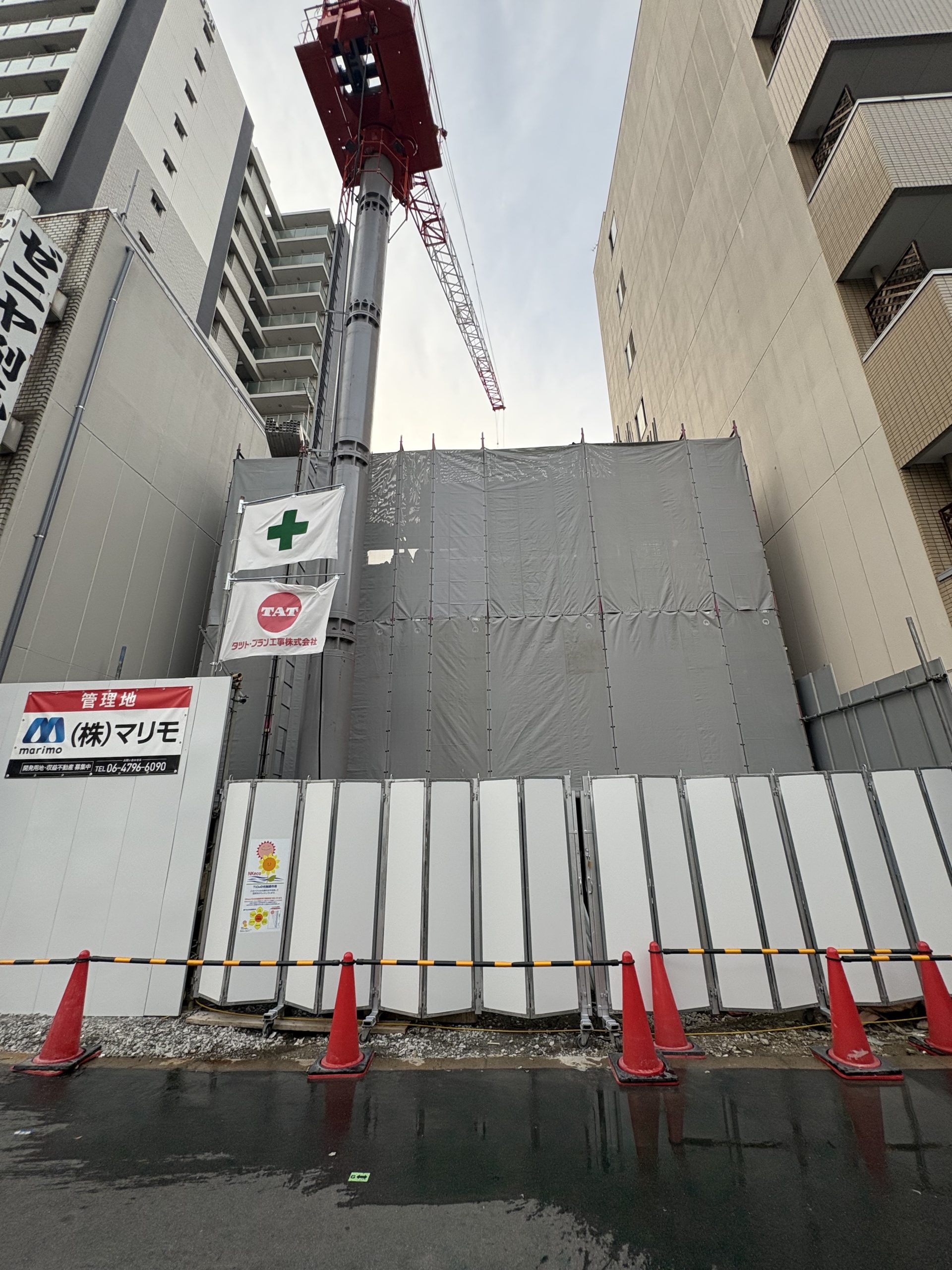 (仮称)大阪市中央区瓦屋町2丁目PJ新築工事