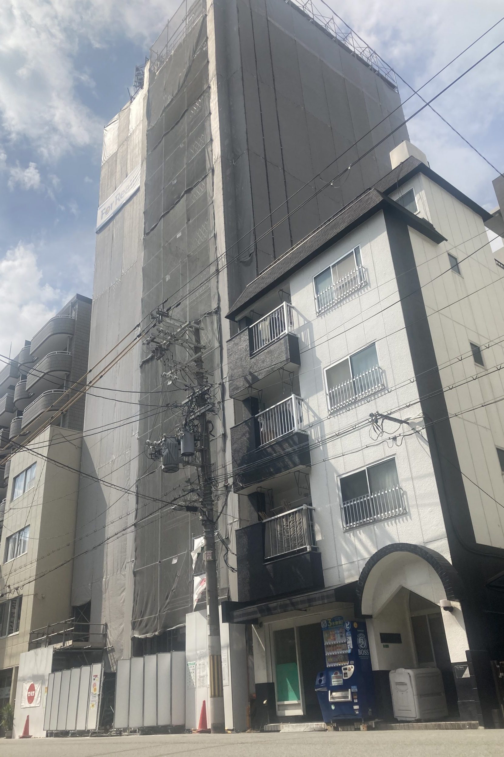 (仮称)大阪市浪速区塩草3丁目マンション新築工事